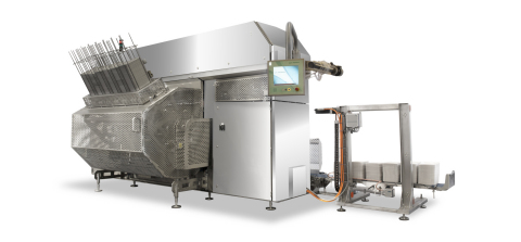Harpak-ULMA announces the North American availability of G. Mondini’s innovative PaperSeal Former, which produces sustainable paperboard-formed trays that employ 85% less plastic and operates at high speed in a compact footprint. (Photo: Business Wire)