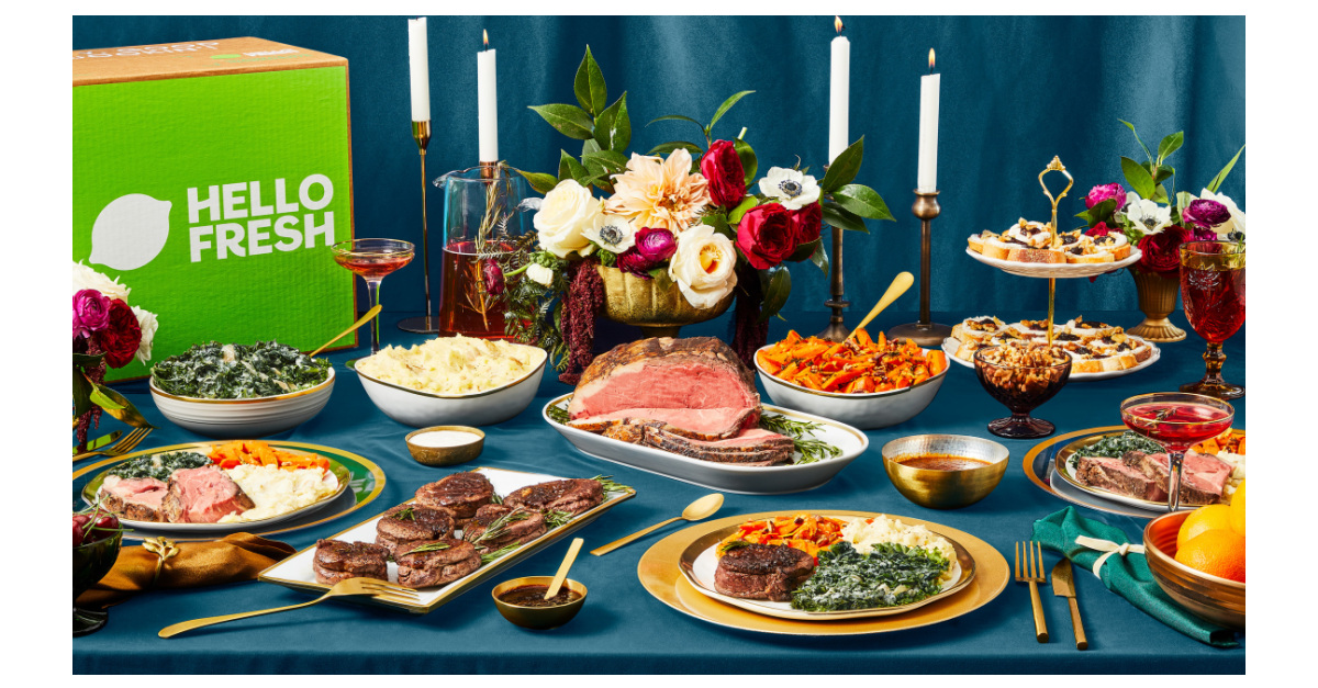 Hellofresh Event HelloFresh Brings Back Holiday Hosting Box and Introduces Winter Market ...