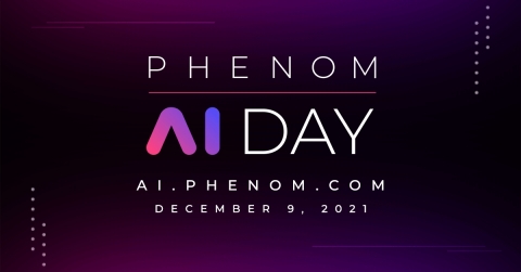 Phenom AI Day will demonstrate how systems of intelligence are helping global companies tackle their biggest HR challenges. (Graphic: Business Wire)