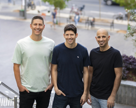 Anchor's founders (Left to right): Omry Man, Co-Founder and CRO, Rom Lakritz, Co-Founder and CEO, Leeor Aharon, Co-Founder and CTO (Photo: Business Wire)