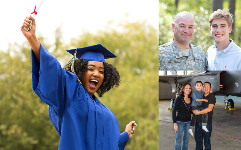 Corvias Foundation has launched the 2022 scholarship applications available to eligible military spouses and children of active-duty service members. This marks the seventeenth consecutive year of Corvias Foundation scholarship programs that provide recipients with financial support to pursue a higher education degree. (Photo: Business Wire)