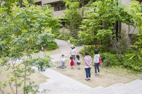 Application of Sekisui House’s Gohon no ki concept to a condominium setting (Photo: Business Wire)