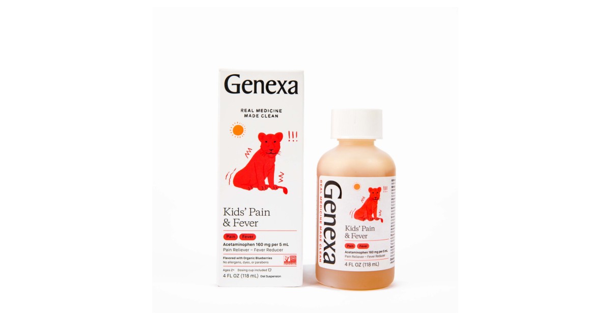 Pediatricians Prefer Genexa’s Kids’ Pain & Fever Medicine Over Its