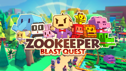 Cover Image of ZOOKEEPER: Blast Quest The latest series of ZOOKEEPER. (Graphic: Business Wire)