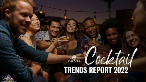 The third annual Bacardi Cocktail Trends Report spotlights the macro-trends defining how, what, where, and why consumers are sipping spirits in 2022. (Photo: Business Wire)