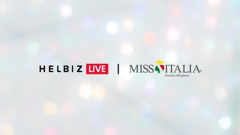 Helbiz Live to Exclusively Broadcast the Closing Night of Miss Italia (Graphic: Business Wire)