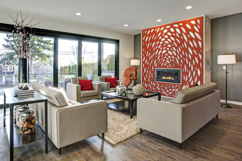 thumbnail Stunning Tableaux Decorative Grille custom made for a fireplace (Photo: Business Wire)