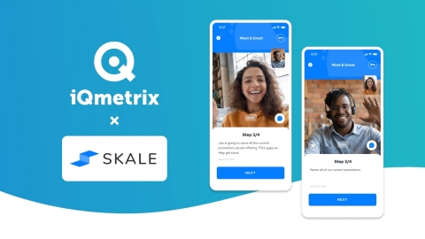 original iQmetrix has partnered with Skale, a data-driven, peer-to-peer coaching platform that helps wireless retailers drive measurable business outcomes, train employees, and improve culture across stores. Image: iQmetrix
