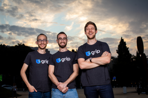 Pictured (left to right): Idan Fast, CTO and co-founder, Alon Shenkler, VP R&D and co-founder, and Lior Yaari, CEO and co-founder. (Photo: Business Wire)