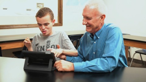 Learn4Life graduate John B. received personalized support to help him achieve a high school diploma. (Photo: Business Wire)