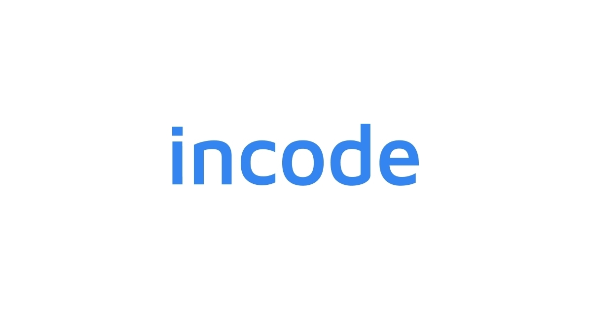 Incode Logo Background Less IncodeがシリーズBで2億2000万ドルを確保、シリーズAラウンド後7カ月未満でユニコーンに | Business Wire