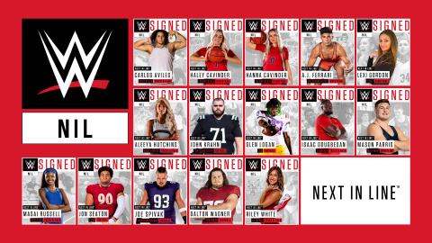 WWE® UNVEILS INAUGURAL NIL CLASS (Photo: Business Wire)