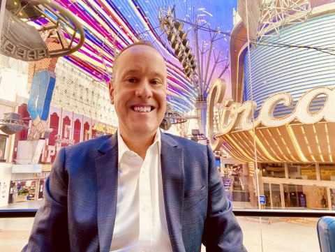 President and CEO Andrew Simon, Fremont Street Experience (Photo: Business Wire)
