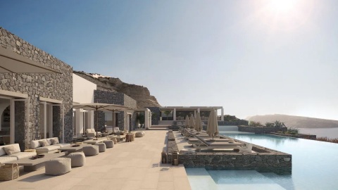 Magma Resort Santorini, part of The Unbound Collection by Hyatt (Photo: Business Wire)