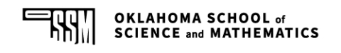 Oklahoma School of Science and Mathematics Logo