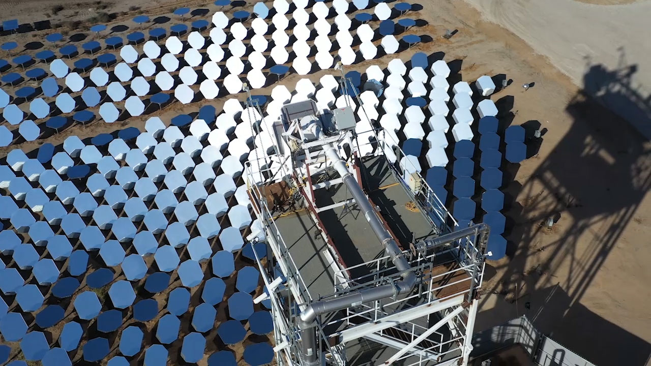 Heliogen demonstrates AI-powered autonomous robot, ICARUS, designed to lower installation and maintenance costs of full-scale concentrated solar plants.