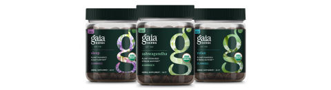 Gaia Herbs Herbal Gummies Line. (Photo: Business Wire)