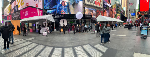 HydraFacial, A BeautyHealth Company, Completes Nationwide #GLOWvolution Tour in Times Square.