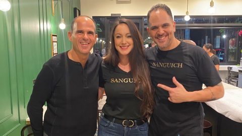 Marcus Lemonis and the Sanguich team (Photo: Business Wire)