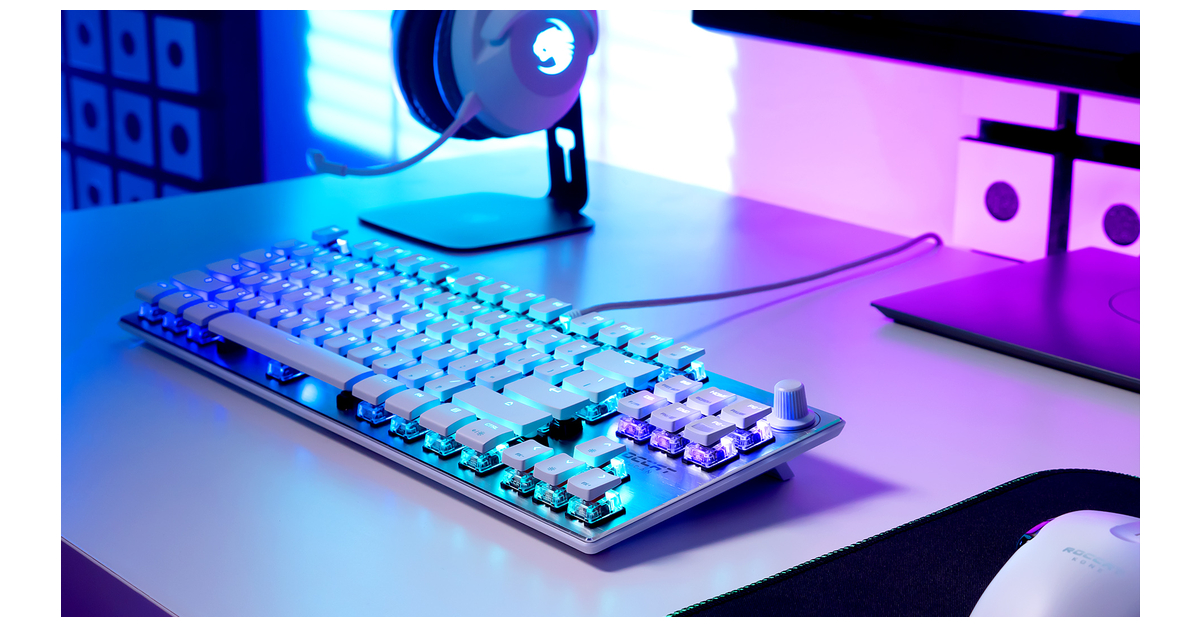 Roccat's Award-Winning Vulcan TKL Pro PC Gaming Keyboard Is Now