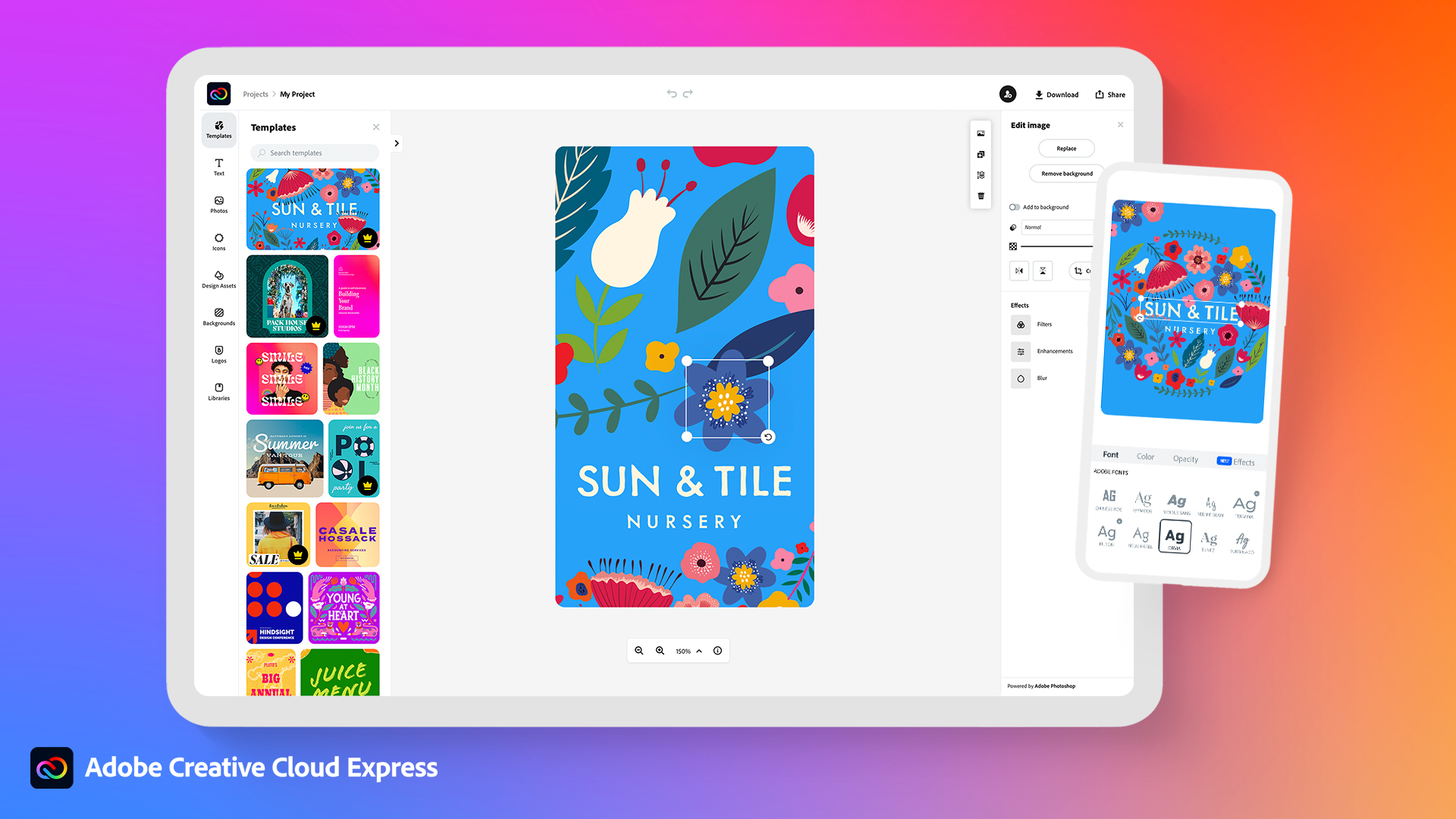 Adobe Releases App And Web Based Creative Cloud Express