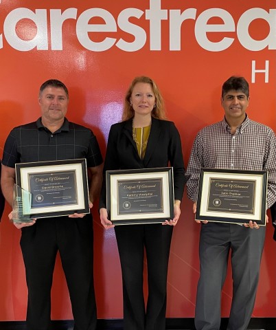 Carestream Service Project of the Year Award (Photo: Business Wire)