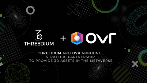 original Threedium and OVR Announce Strategic Partnership to Create 3D Assets in the Metaverse. (Graphic: Business Wire)