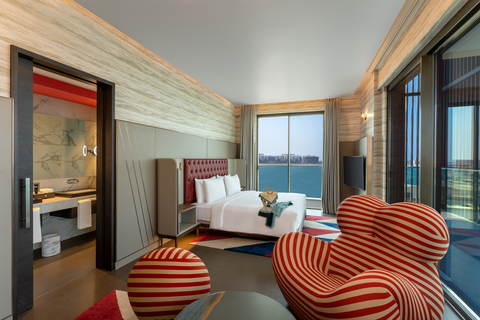 Hyatt Centric Jumeirah Dubai Deluxe Guestroom (Photo: Business Wire)