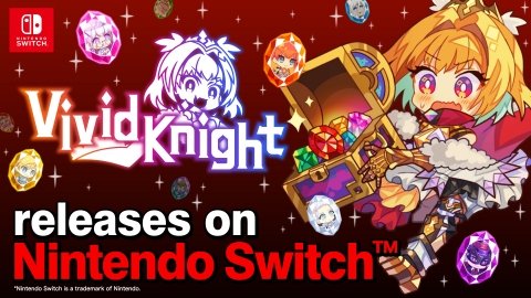 Vivid Knight Available for Download for the Nintendo Switch™ (Graphic: Business Wire)