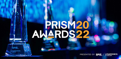 SPIE, the international society for optics and photonics, and Photonics Media announce their finalists for the 2022 Prism Awards. (Graphic: Business Wire)