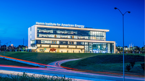 This rendering shows the new Hamm Institute for American Energy at Oklahoma State University. (Photo: Business Wire)