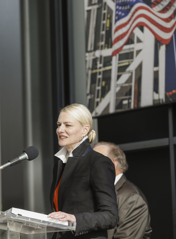 thumbnail OSU President Kayse Shrum speaks Wednesday, Dec. 15, 2021 at the launch announcement for the new Hamm Institute for American Energy at Oklahoma State University. (Photo: Business Wire)