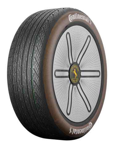 The concept study leverages both current and emerging technological approaches to the engineering of sustainable tires for passenger cars. (Photo: Business Wire)