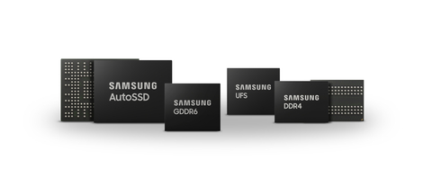Samsung automotive memory lineup for advanced infotainment and autonomous driving systems (Photo: Business Wire)