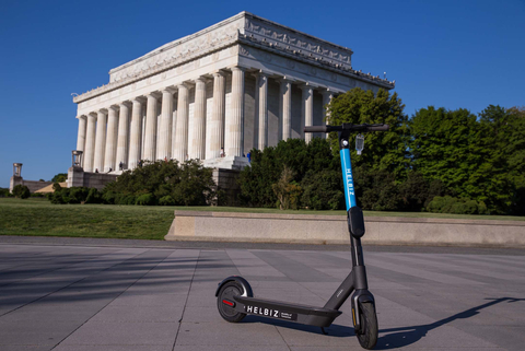 original Helbiz Awarded Permit Extension in Washington D.C. and Surrounding Virginia Cities (Photo: Business Wire)