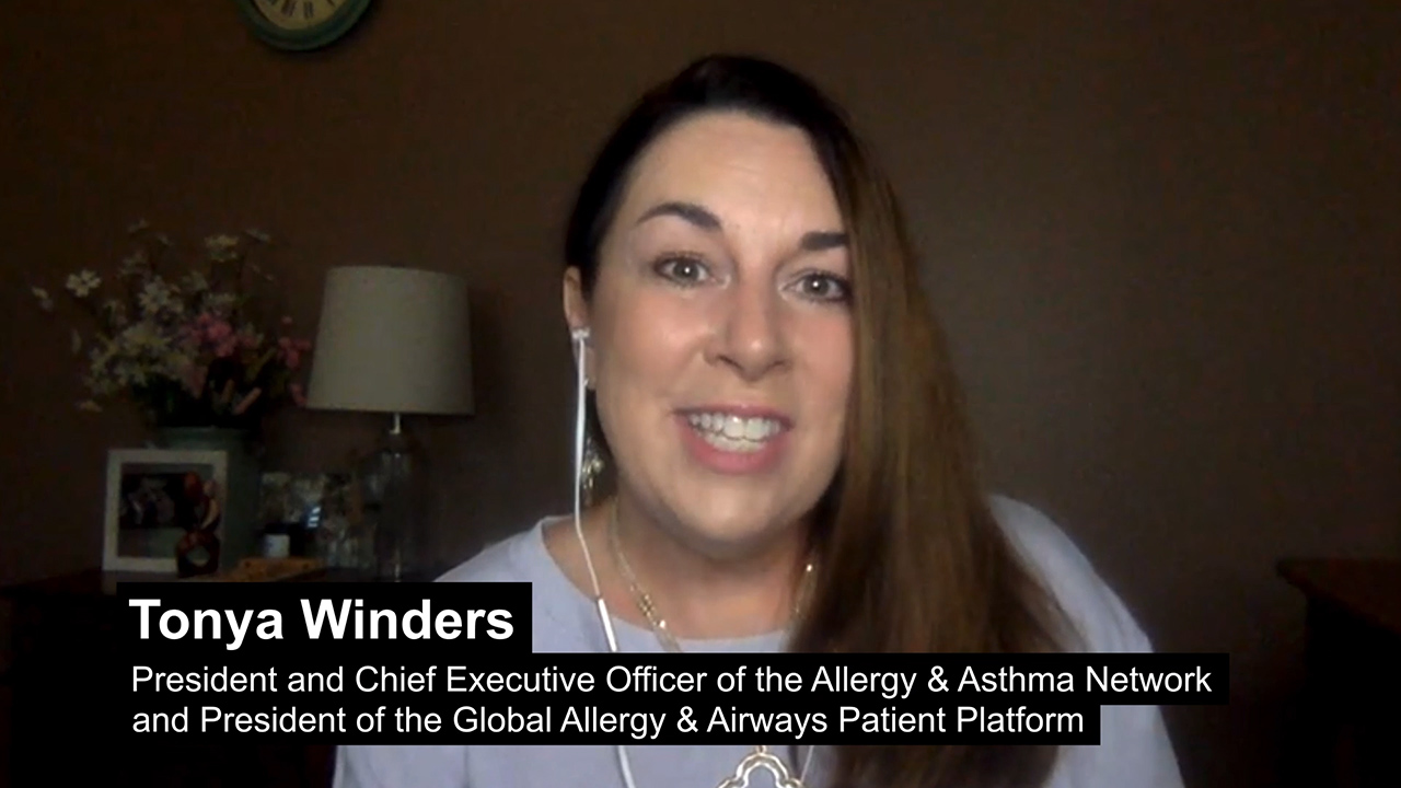 Community Perspectives: Tonya Winders, Allergy & Asthma Network, Global Allergy & Airways Patient Platform