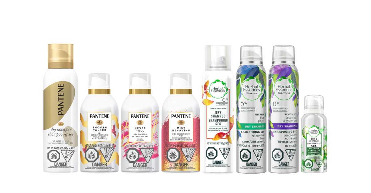 P&G Issues Voluntary Recall of Aerosol Dry Conditioner Spray Products