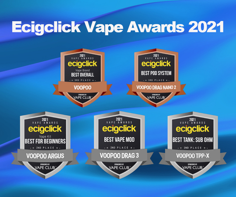 Ecigclick Vape Awards 2021 (Graphic: Business Wire)