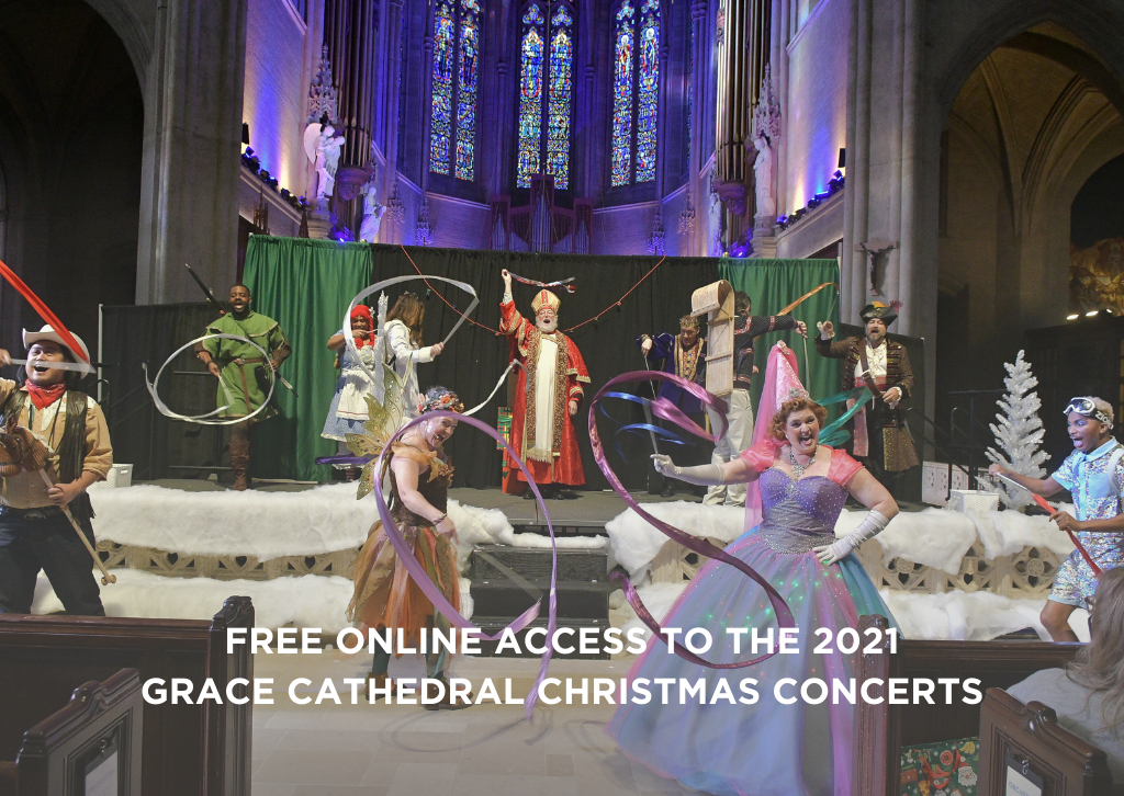 Grace Cathedral Celebrates the 12 Days of Christmas With Free Access to