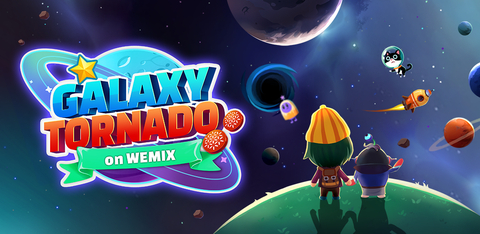 Wemade launched a new blockchain game, ‘GalaxyTornado on WEMIX’, for the global market. ‘GalaxyTornado’ has been released through Google Play in the global market, North America, Europe, and Asia, excluding some countries such as South Korea and China. In ‘GalaxyTornado’, a casual game, players can explore and develop new planets for the future of a resource-deprived Earth. Easy controllability enables exploring and collecting from more planets, and a competition system among players is in place as well. To celebrate the global launching, three events will be held; the Symbol Collection Event, where Tornado and in-game items can be earned until further notice, a giveaway event where energy necessary for game-play can be earned, and Galaxy Race where players can earn Tornado according to the Rubies they earned in the race. (Graphic: Business Wire)