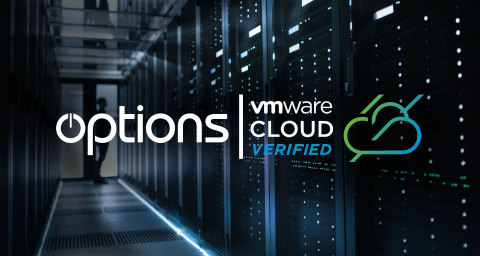 Options Achieves VMware Cloud Verified Status in NY5 (Graphic: Business Wire)