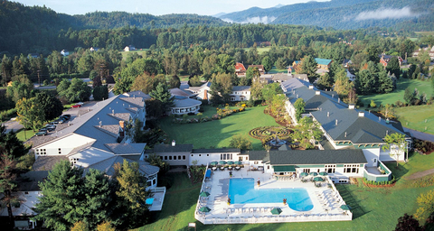 Stoweflake Mountain Resort & Spa began as a modest motel in 1963 and expanded over the years! (Photo: Business Wire)