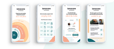 Caregiver tech startup ianacare raises $12.1M to expand its comprehensive, tech-enabled support platform through employers and health plans. (Photo: Business Wire)
