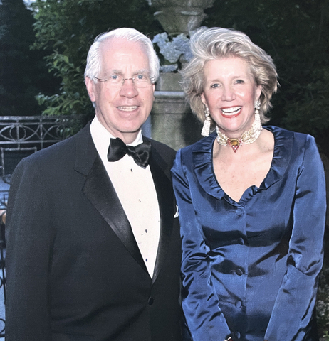 Jim and Zibby Tozer, longtime supporters of Cary Institute and its research for environmental solutions. (Photo: Zibby Tozer)