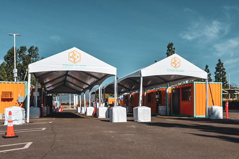 original Covid Clinic has expanded its operations to well over 200 public and private locations across 21 states nationwide (Photo: Business Wire)