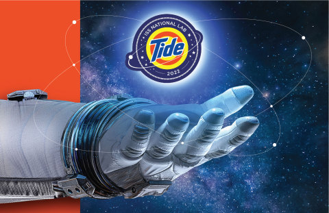 To reduce the impact of laundry on our environment and on the future we all share, Tide introduces the first laundry detergent for space, which astronauts will use on the International Space Station starting this year.  (Photo: Business Wire)