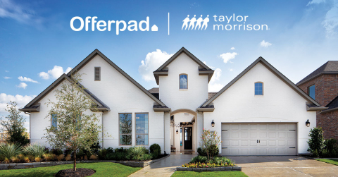 Taylor Morrison Home Corporation (NYSE:TMHC), the nation’s fifth largest homebuilder and developer, and Offerpad (NYSE:OPAD), a leading tech-enabled platform for buying and selling residential real estate, have created a national, customer-focused relationship to help Taylor Morrison’s new buyers in 14 of its current markets. (Graphic: Business Wire)