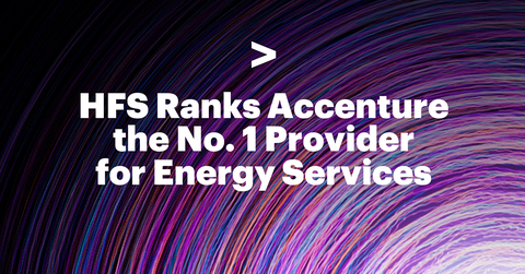 HFS Ranks Accenture the No. 1 Provider for Energy Services (Graphic: Business Wire)
