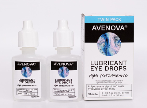 Avenova Lubricant Eye Drops Twin-Pack. (Photo: Business Wire)