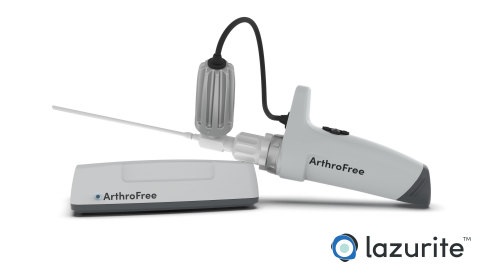 Lazurite has submitted its ArthroFree™ wireless surgical camera system to the FDA for approval. (Photo: Business Wire)
